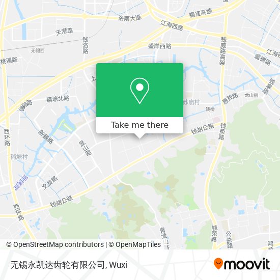 无锡永凯达齿轮有限公司 map
