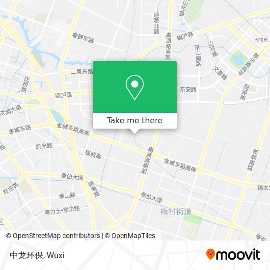 中龙环保 map
