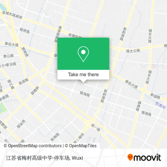 江苏省梅村高级中学-停车场 map