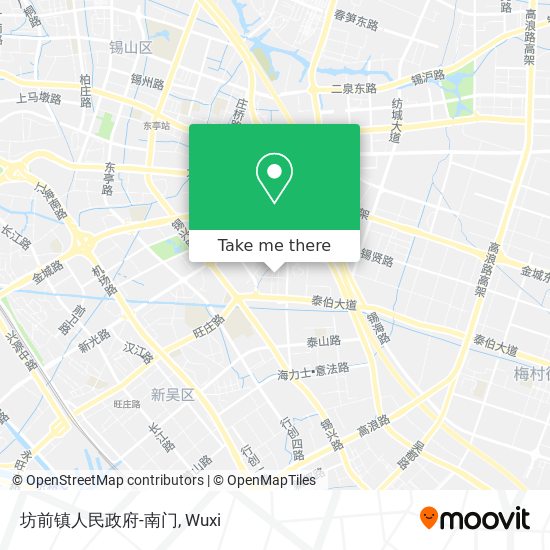 坊前镇人民政府-南门 map
