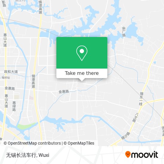 无锡长法车行 map