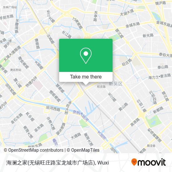 海澜之家(无锡旺庄路宝龙城市广场店) map