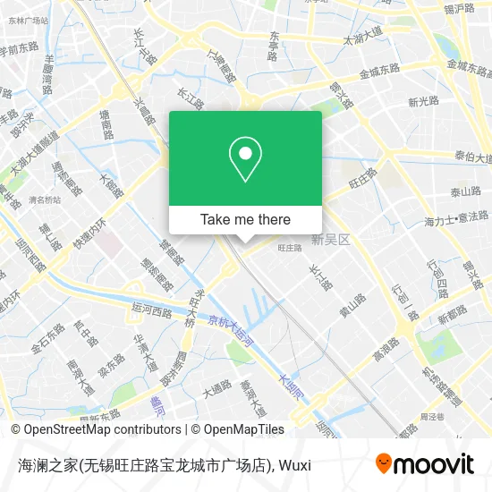 海澜之家(无锡旺庄路宝龙城市广场店) map