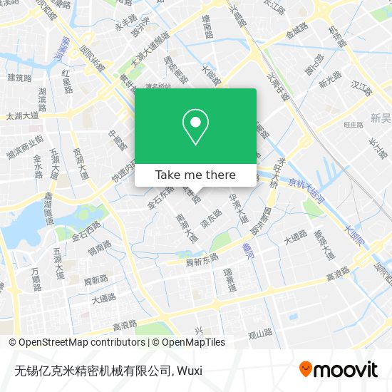 无锡亿克米精密机械有限公司 map
