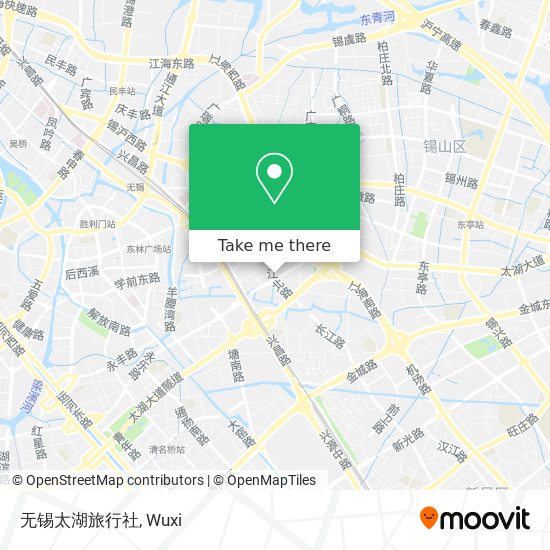 无锡太湖旅行社 map
