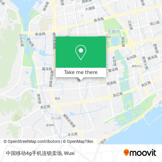 中国移动4g手机连锁卖场 map