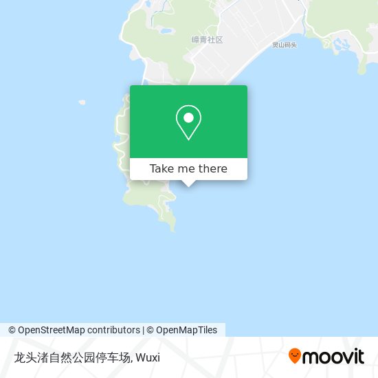龙头渚自然公园停车场 map