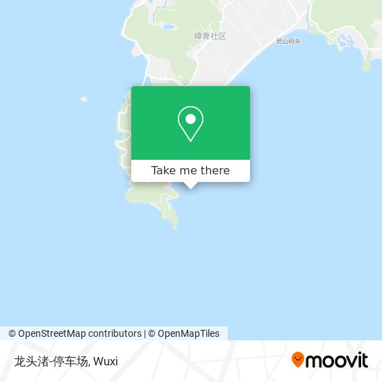 龙头渚-停车场 map