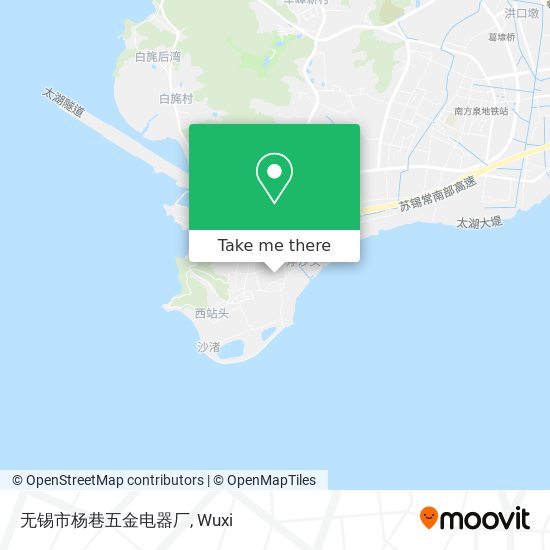 无锡市杨巷五金电器厂 map