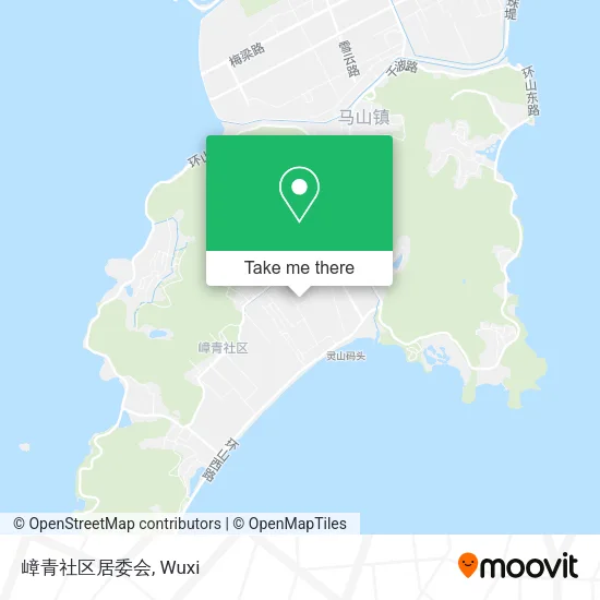 嶂青社区居委会 map