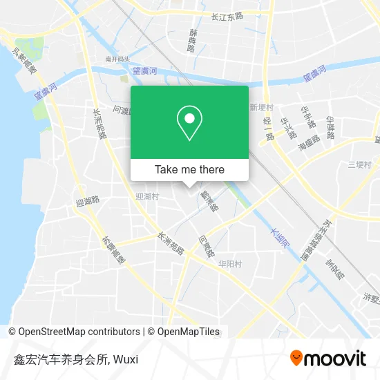 鑫宏汽车养身会所 map