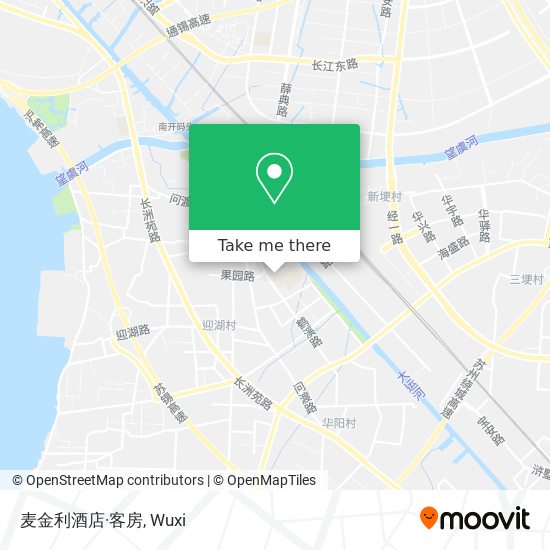 麦金利酒店·客房 map