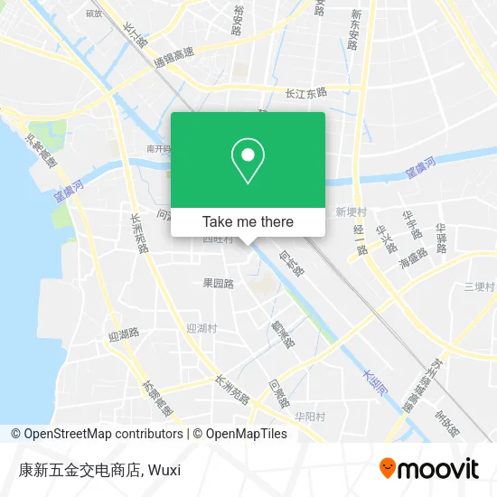 康新五金交电商店 map