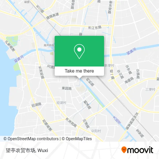 望亭农贸市场 map
