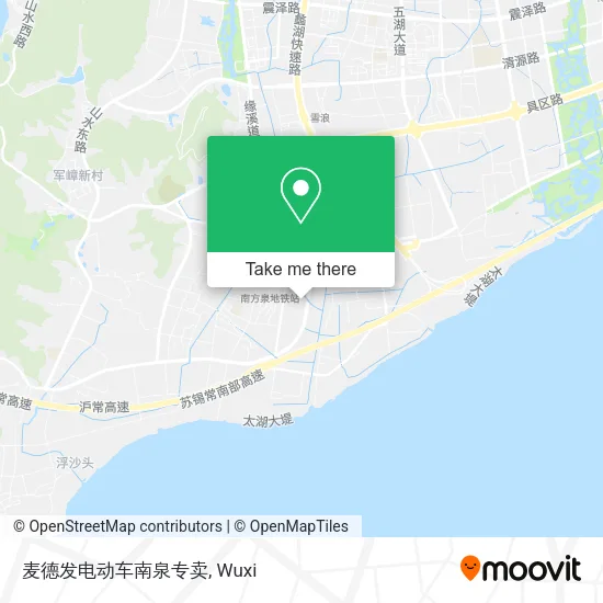 麦德发电动车南泉专卖 map