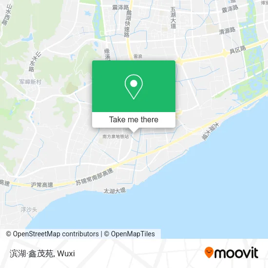 滨湖·鑫茂苑 map