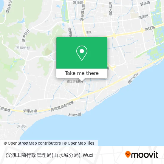 滨湖工商行政管理局(山水城分局) map