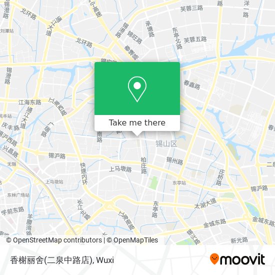 香榭丽舍(二泉中路店) map