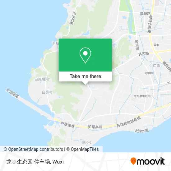 龙寺生态园-停车场 map