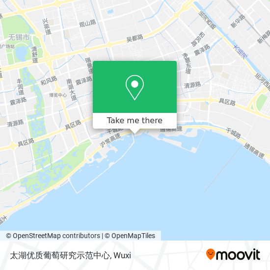 太湖优质葡萄研究示范中心 map