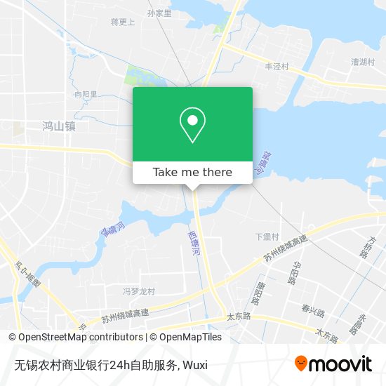 无锡农村商业银行24h自助服务 map