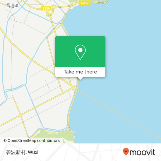 碧波新村 map