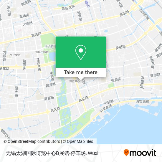 无锡太湖国际博览中心B展馆-停车场 map