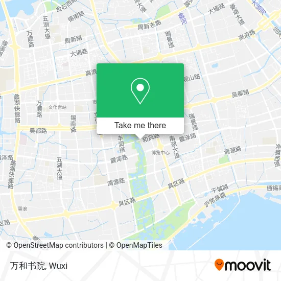 万和书院 map