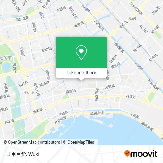 日用百货 map