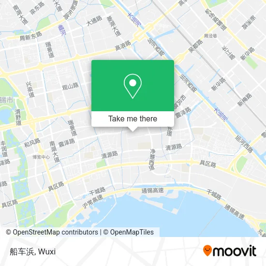 船车浜 map