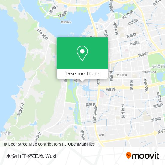 水悦山庄-停车场 map