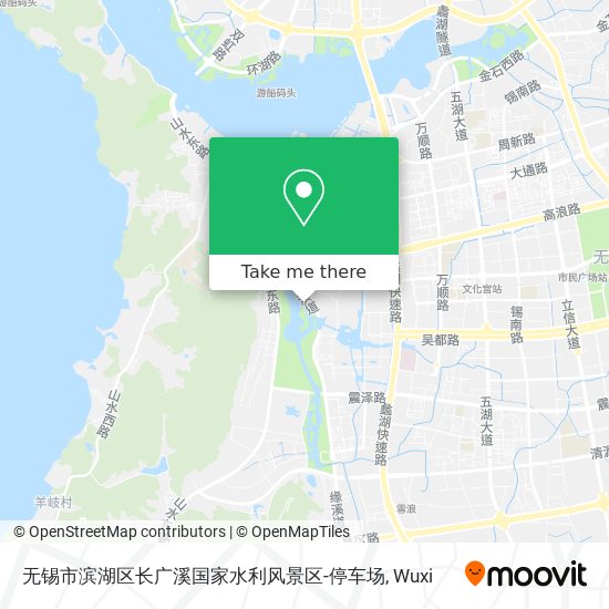 无锡市滨湖区长广溪国家水利风景区-停车场 map