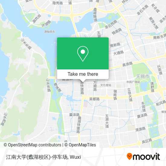 江南大学(蠡湖校区)-停车场 map