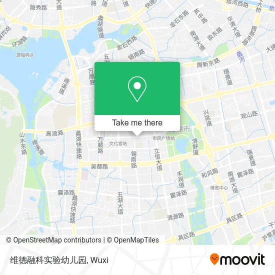 维德融科实验幼儿园 map