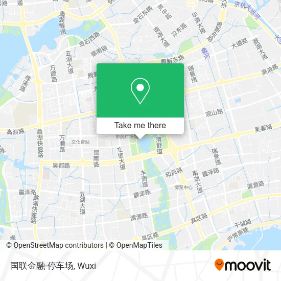 国联金融-停车场 map
