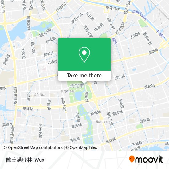 陈氏满珍林 map