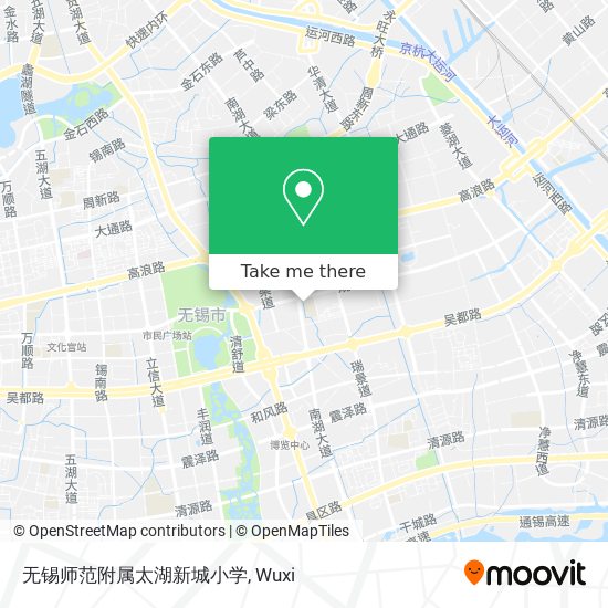 无锡师范附属太湖新城小学 map