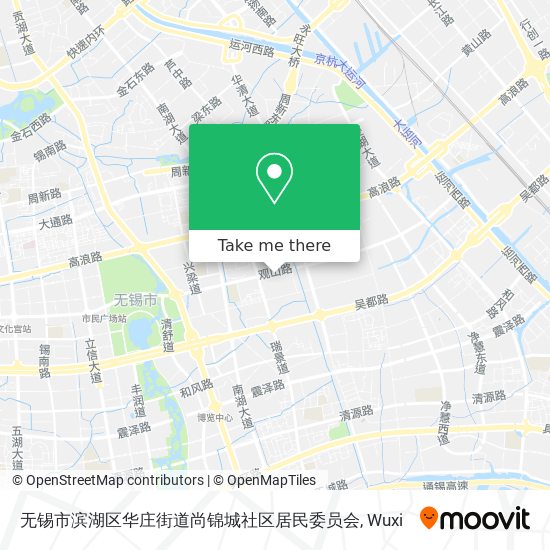 无锡市滨湖区华庄街道尚锦城社区居民委员会 map