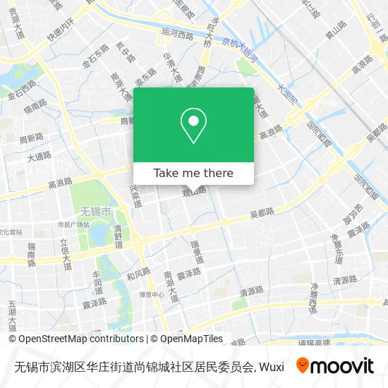 无锡市滨湖区华庄街道尚锦城社区居民委员会 map
