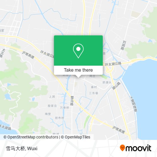 雪马大桥 map
