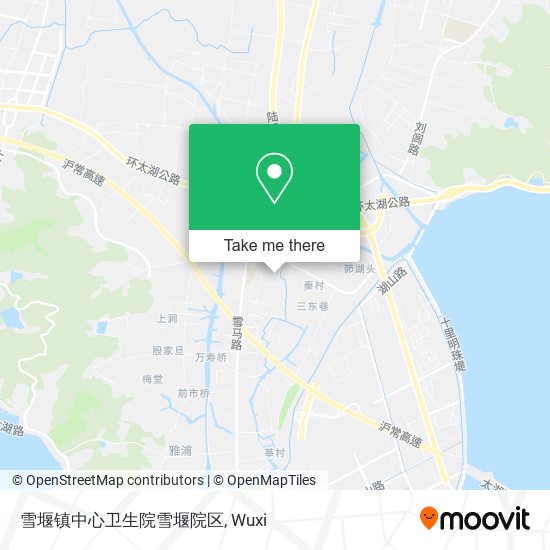 雪堰镇中心卫生院雪堰院区 map