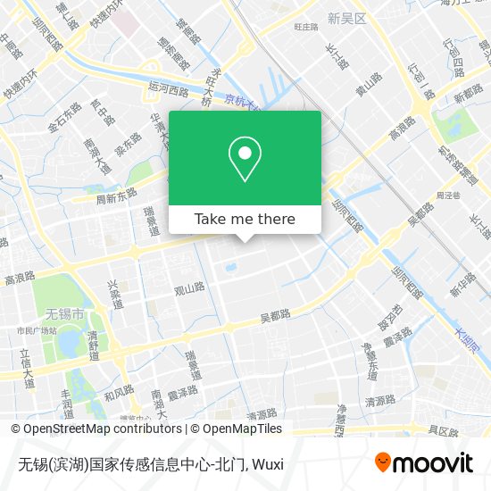 无锡(滨湖)国家传感信息中心-北门 map