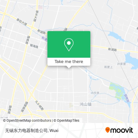 无锡东力电器制造公司 map