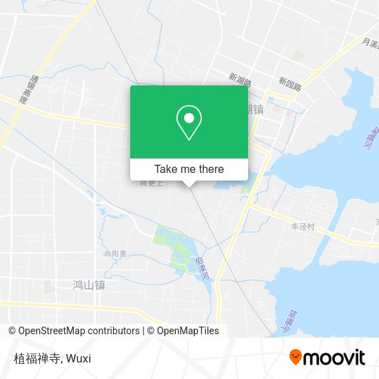 植福禅寺 map