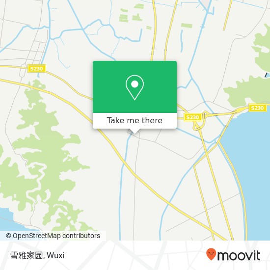 雪雅家园 map