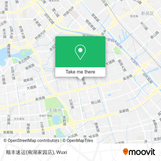 顺丰速运(南湖家园店) map