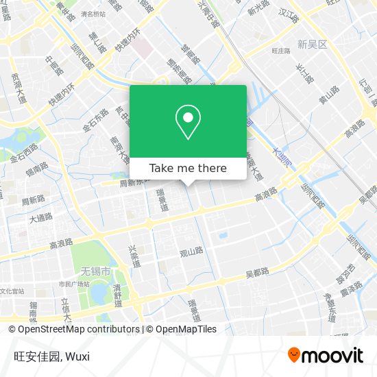 旺安佳园 map