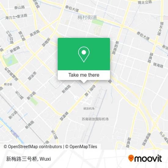 新梅路三号桥 map
