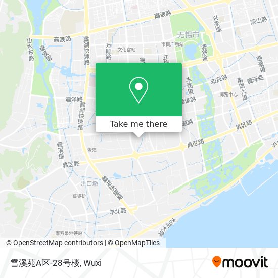 雪溪苑A区-28号楼 map