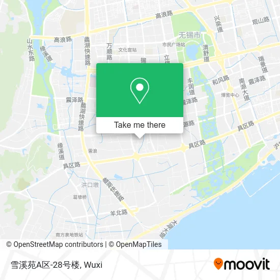 雪溪苑A区-28号楼 map